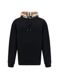 Burberry Black Cotton Samuel Hoodie Sweatshirt