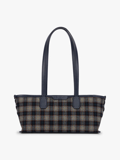 Colette Shoulder Tote in Brushed Flannel