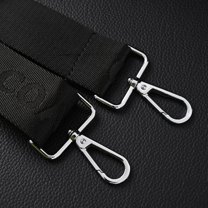 Coach Metropolitan Duffel Bag in Signature Black Canvas